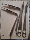 DEPUY HOHMANN RETRACTORS HOHMANN RETRACTORS SET OF 4