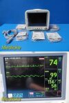 GE 2014  Dash 4000 ,(T/CO, SpO2, ECG, NBP) W/ NEW Leads ~  Patient Monitor