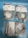 GE 2104724-005 ECG Leadwires and Trunk Cables  BASE 10,BANANA  AHA ECG unit