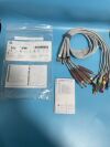 GE 2104724-005 ECG Leadwires and Trunk Cables  BASE 10,BANANA  AHA ECG unit