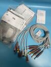GE 2104724-005 ECG Leadwires and Trunk Cables  BASE 10,BANANA  AHA ECG unit