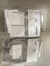 GE 2104749-001 ECG Leadwires and Trunk Cables  BASE 10,GRABBER   AHA ECG unit