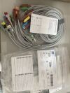 GE 2104749-001 ECG Leadwires and Trunk Cables  BASE 10,GRABBER   AHA ECG unit