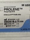 ETHICON Lot of 19 Prolene  8559  Exp.2024-12  (J3) Prolene