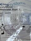 KING SYSTEMS Lot of 5 ValuMask Neonate Size 1  1915 Exp.2025-03 to 2025-07  (C9) ValuMask Neonate Size 1