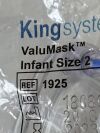 KING SYSTEMS ValuMask Infant Size 2  1925  Exp.2023-08  (C9) ValuMask Infant Size 2