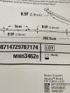 BOSTON SCIENTIFIC Advanix Biliary Stent  M00534620 Exp.2024-05  (E7) Advanix Biliary