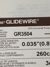 TERUMO Glidewire Hydrophilic Guidewire 0.035" x 260cm, Straight  GR3504  Exp.2024-12  (E7) Glidewire