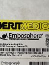 MERIT MEDICAL Embosphere Microspheres, Pre-Filled Syringe 100-300um, 2.0ml S220GH   Exp.2024-02  (T9) Embosphere