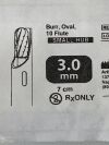 ARTHREX 3.0mm Oval Burr, 10 Flute, Small Hub  AR-9300OBT  Exp.2024-03  (T8) Burr, Oval, 10 Flute