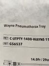 COOK MEDICAL Wayne Pneumothorax Tray  G56537  Exp.2024-02  (T41) Wayne Pneumothorax Tray