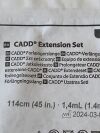 SMITHS MEDICAL Lot of 34 CADD Extension Set  21-7046-24  Exp.2029-03  (F13) CADD Extension Set