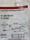 COOK MEDICAL Liver Access & Biopsy Ndle Set 7Fr x 18G x 14G   G57485  Exp.2024-08  (Z6) Liver Access and Biopsy Needle Set