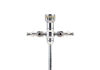 STRYKER 377-031-148 5.0 mm Cannula, 2 Fixed Stopcocks, Speed-Lock™