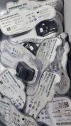 BOSTON SCIENTIFIC SP2004 Bodyguardian Mini Slide Strip-acrylic 2004 Heart Monitor Holder Lot of 36