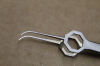 AZ 61-6041 Octagon Curved-Tip Forceps