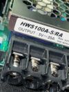 Spectrum Medical HWS100A-5/RA  TDK-LAMBDA AC DC POWER MODEL: HWS100A-5/RA small silver unit  Ultrasound General