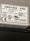 Spectrum Medical HWS100A-5/RA  TDK-LAMBDA AC DC POWER MODEL: HWS100A-5/RA small silver unit  Ultrasound General