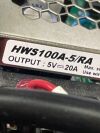 Spectrum Medical  HWS100A-5/RA  TDK-LAMBDA AC DC POWER MODEL: HWS100A-5/RA with cables AC IN / Wireless link ps /DAS PS BASE / p.s bracket p2 Ultrasound General