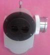 ZEISS Dual Binocular Microscope Bridge Camera +Connector Microscope