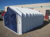 UNIFOLD 10'x15' Rigid Folding Disaster Hospital Emergency Shelter Tent w/ Floor