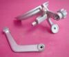 INTEGRA V. MUELLER Mayfield Neurosurgery Horseshoe Headrest & Base Integra Mayfield Swivel Horseshoe Surgical Headrest V. Mueller Base M-1525 Pads