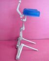 INTEGRA V. MUELLER Mayfield Neurosurgery Horseshoe Headrest & Base Integra Mayfield Swivel Horseshoe Surgical Headrest V. Mueller Base M-1525 Pads