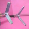 V. MUELLER 5mm Laparoscopic Maryland Grasper & Hook Scissors 3 V. Mueller LSZ003 Hook Scissors   2 LZD004 Maryland Grasper/Dissector 5mm 34cm