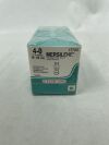 ETHICON 1779G MERSILENE Suture, SABRELOC - Spatula, Non-Absorbable, S-2 8.0mm / S-2 ½ Circle, White Braided 18" = 45cm, Size: 4-0