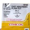 ETHICON REF 1915G, FAST ABSORBING PLAIN GUT, EXP 2022-08