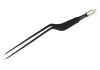 STRYKER 6740-190-007 SILVERGlde® Non-Stick Irrigating Bipolar Forceps, 19 cm, Bayonet, 0.7 mm Tip