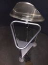 PEDIGO P-1120L SS Linen Cart with Foot Operated Lid