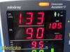DATASCOPE Mindray  Accutorr V ,(Masimo SpO2 Set) W/ Patient Leads ~ Monitor