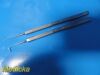 BAUSCH & LOMB B&L Storz E0600 (Stevens Tenotomy) & E0549 (Maumenee Iris) Hooks