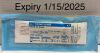 MEDTRONIC 1884016HR RAD 60 Rotatable Curved Sinus Blade, 11cm x 4mm, EXP 1/15/2025