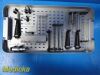SMITH & NEPHEW S&N Richards Trauma 4.0mm Cannulated Screw Implant Instruments Screws Set
