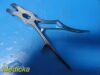 V. MUELLER CH584 Sauerbruch Rongeur Forceps; Double Action; Square Jaws