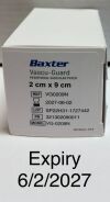 BAXTER VG0209N VASCU-GUARD Peripheral Vascular Patch, 2 CM X 9 CM, EXP 6/2/2027