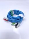 VERMED SET OF 6 CLIP LEADWIRES DRAGER INFINITY M540 COMPATIBLE MONOBLOC L=3M 70624DRJ6 EKG