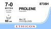 ETHICON 8735H 7-0 Blue Monofilament (Polypropylene), Nonabsorbable Surgical Suture