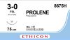 ETHICON 8675H 3-0 Blue Monofilament (Polypropylene), Nonabsorbable Surgical Suture