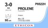 ETHICON P8522H 3-0 Blue Monofilament (Polypropylene), Nonabsorbable Surgical Suture
