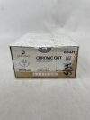 ETHICON 884H Surgical Gut Suture - Chromic, Taper Point, Absorbable, CT-2 26mm ½ Circle, Chromic Monofilament 27" = 70cm, Size: 0