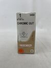 ETHICON 945H Surgical Gut Suture - Chromic, TAPERCUT, Absorbable, V-34 36mm ½ Circle, Chromic Monofilament 36" = 90cm, Size: 1