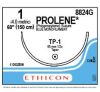 ETHICON 8824G Blue Monofilament (Polypropylene), Nonabsorbable Surgical Suture