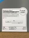 BOSTON SCIENTIFIC 46732 Platinum Plus Straight Tip Guidewire w/ Glidex Hydrophilic Coating 0.018in x 260cm