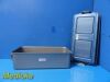 JOHNSON & JOHNSON J&J Depuy Synthes 62.019.004 Sterilization Container; X-Large Solid Base