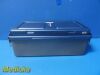 JOHNSON & JOHNSON J&J Depuy Synthes 62.019.004 Sterilization Container; X-Large Solid Base