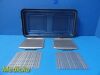 JOHNSON & JOHNSON J&J Depuy Synthes 62.019.004 Sterilization Container; X-Large Solid Base