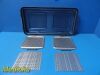 JOHNSON & JOHNSON J&J Depuy Synthes 62.019.004 Sterilization Container; X-Large Solid Base